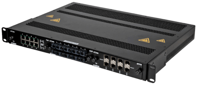 Red Lion Modular Industrial Ethernet Switch, NT24k
